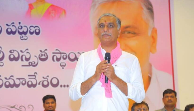 తెలంగాణలో మూడోసారి బీఆర్ఎస్ దే అధికారం: మిర్యాలగూడలో   మంత్రి హరీష్ రావు
