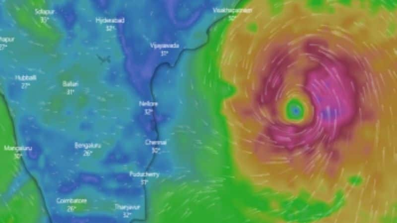 Asani Cyclone: 2 KM Kakinada Uppada Road Blocked In East Godavari