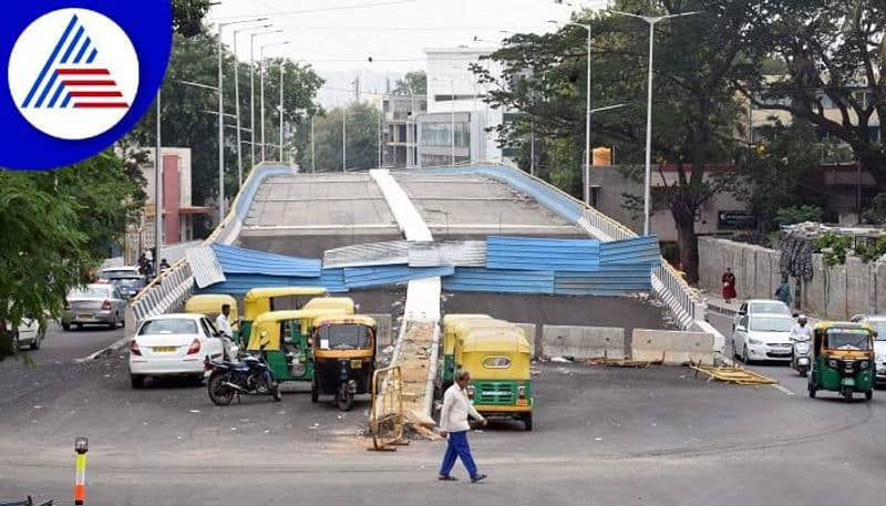 Skating and basket ball works stopped under Shivananda Fly over