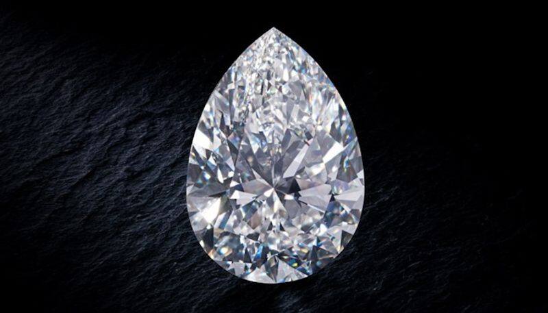 Largest white diamond ever The Rock to go up for auction on May 11 gcw