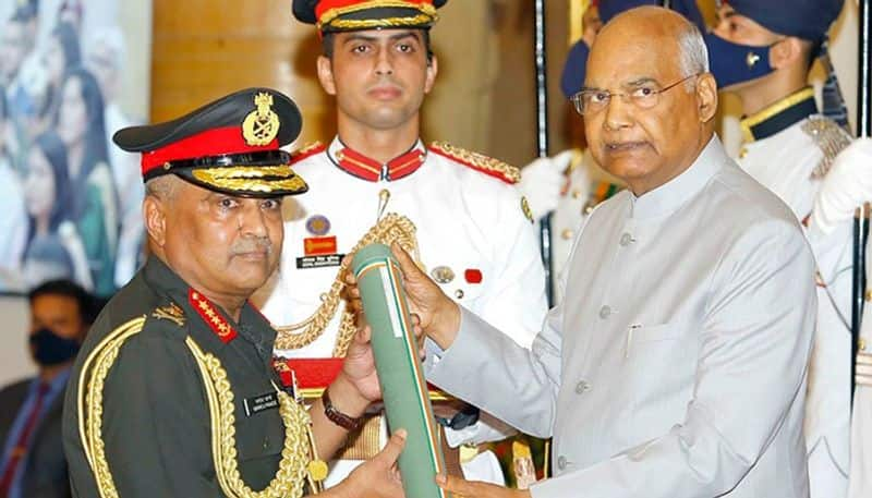 New Army chief honoured with Param Vishisht Seva Medal