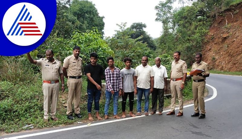 Arrest of charmadi ghat robbery accused in chikkamagaluru gvd