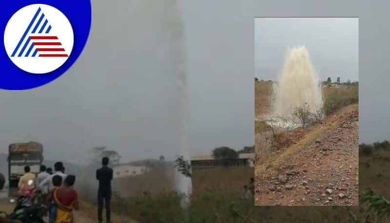 Drinking Water Pipeline Damage in Koppal gvd