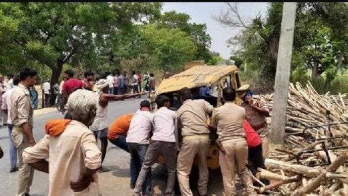 हरदोई में भयंकर सड़क हादसा आया सामने, डंपर और टेंपो की टक्कर के बाद तीन की हुई मौत