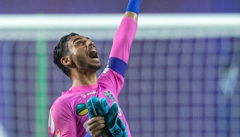 Kerala Blasters Goal Keeper Prabhsukhan Singh Gill signs contract with East Bengal gkc