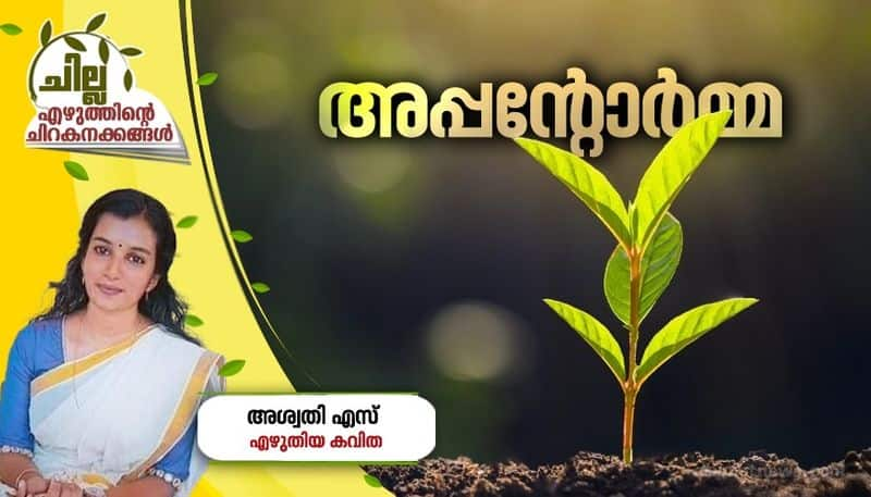 chilla malayalam poem by Aswathi S