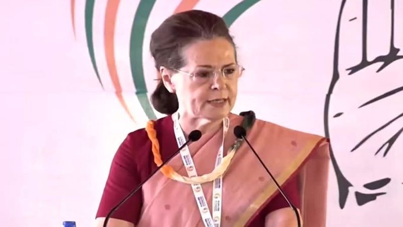 Congress Chintan Shivir in Udaipur Sonia Gandhi said Government suppressing minorities by spreading hatred san