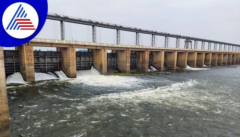 Increased Tungabhadra Inflow Before Pre Monsoon in Gadag grg 