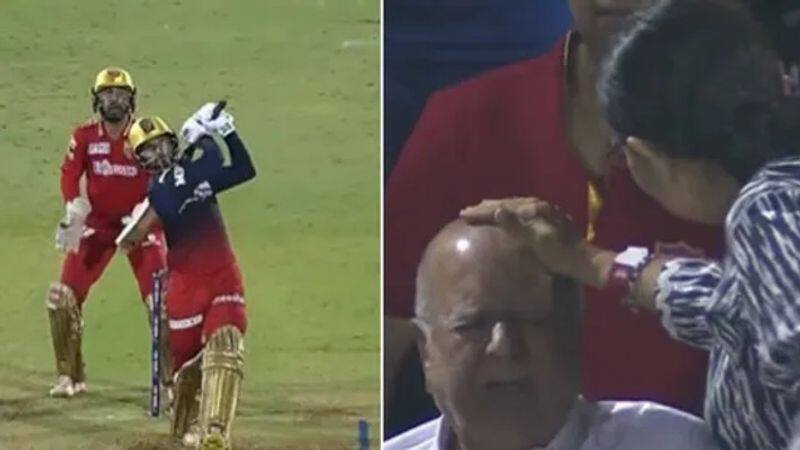 IPL 2022: Rajat Patidar's 102 m six hits fan on the head in RCB vs PBKS game