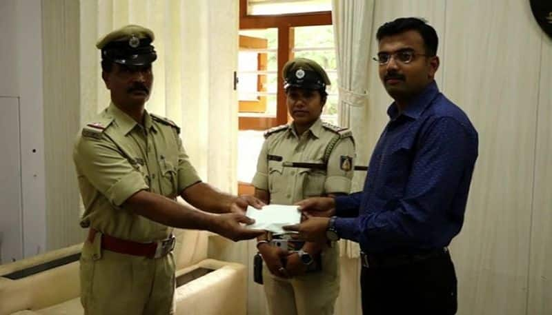 chikkamagaluru Police Helps His Staff Wife treatment rbj