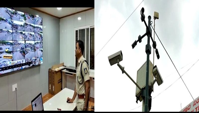 Bellary Police fixed face detection camera For  break criminal activity rbj