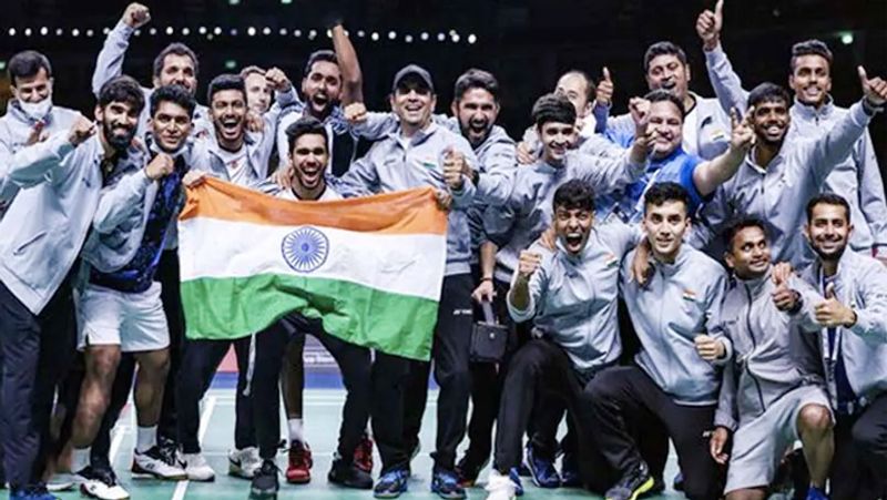 Indian Badminton Team Creates History as bag Thomas Cup 2022, Cricket fraternity Congratulates Indian Players