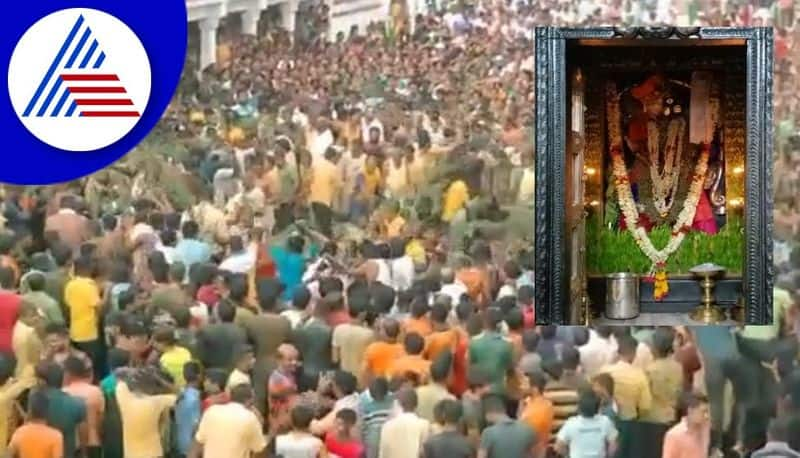 unique ritual at famous tulasigeri anjaneya temple in bagalkote gvd