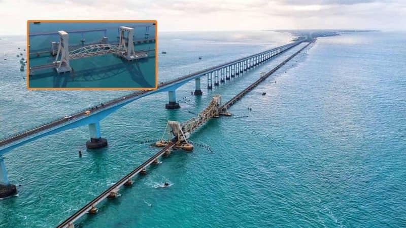 Rameswaram pamban bridge history 