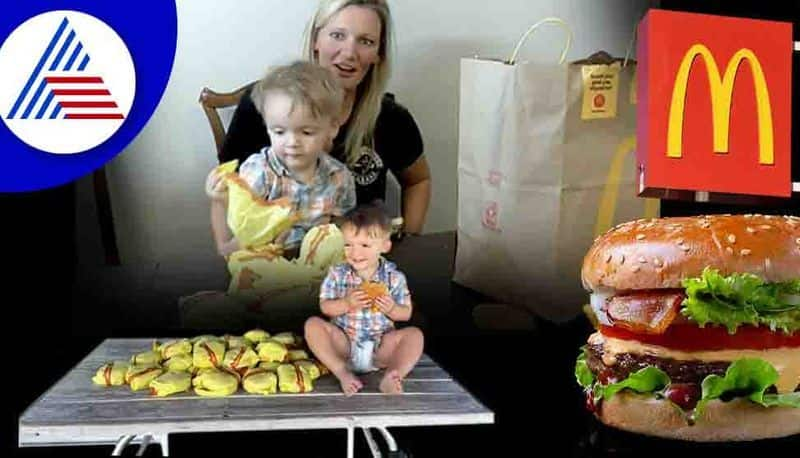 Toddler Gets Hold Of His Mums Phone, Orders 31  heeseburgers From McDonalds Vin