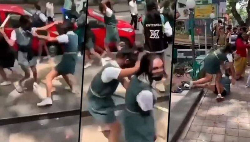 Watch Students of prestigious Bengaluru girls' school in a brawl