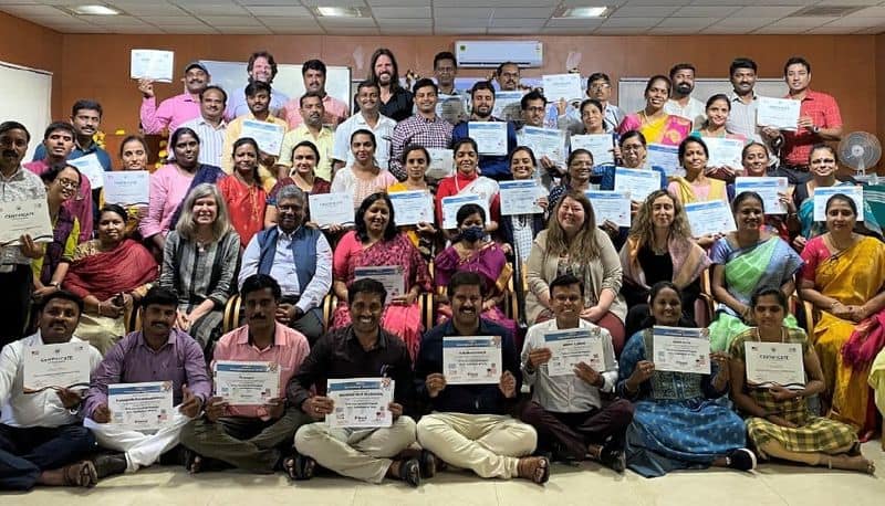 Karnataka Govt School Teachers Completes TESOL Certificate programme pod