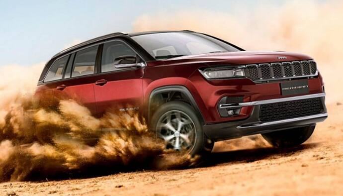 शानदार डिजाइन और धांसू फीचर्स के साथ कम कीमत में लॉन्च हुई Jeep Meridian, टोयोटा फॉर्च्यूनर को देगी कड़ी टक्कर 