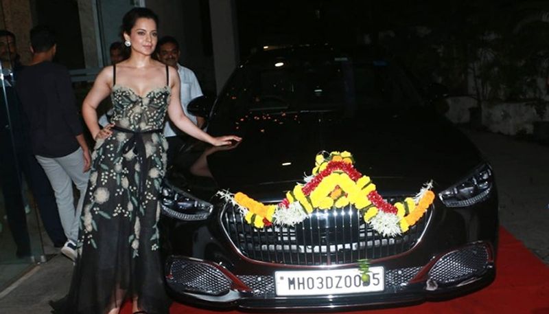 Dhaakad star Kangana Ranaut buys Mercedes Maybach worth Rs 3.5 Crores RBA