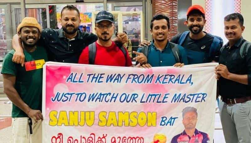 sanju samson shares special moment with fans from kerala