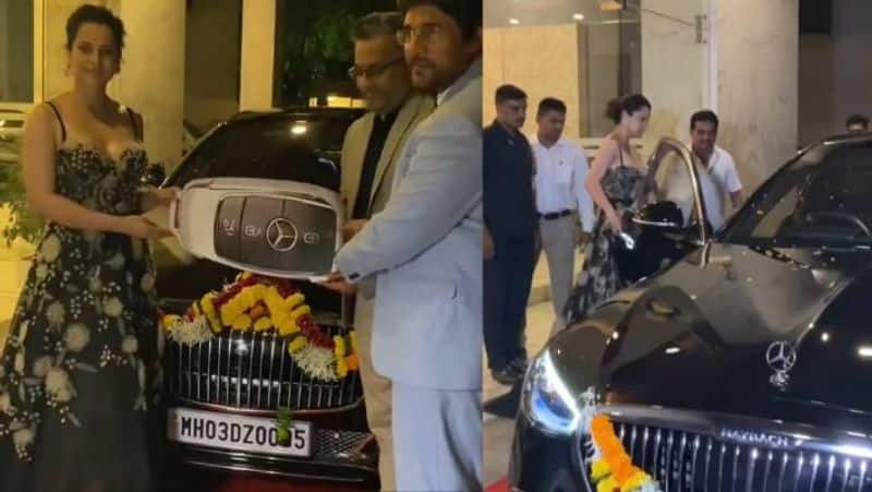 Actor Kangana Ranaut Brings Home The Mercedes-Maybach S 680