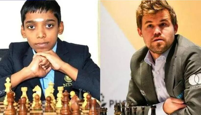 ప్రపంచం నెం.1 మాగ్నస్ కార్ల్‌సన్ ను ఓడించిన భారత గ్రాండ్ మాస్టర్ ప్రజ్ఞానంద
