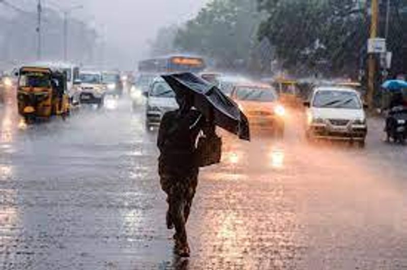 Heavy Rain in Vijayanagara During Summer Season grg