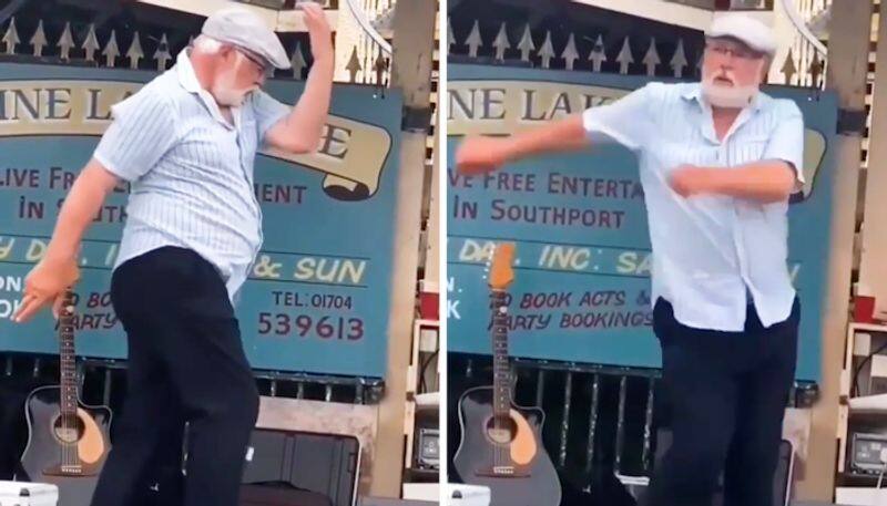 Watch Elderly man's crazy dance moves to Shakira's 'Waka Waka' stuns netizens-tgy