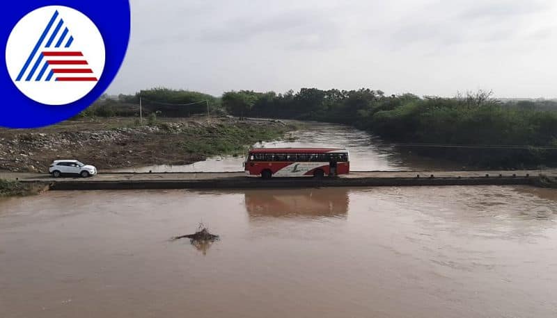 Flood anxiety at Doni River in Vijayapura gvd