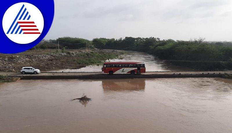 Flood anxiety at Doni River in Vijayapura gvd