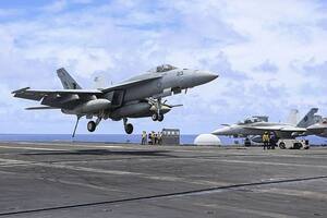 Boeing's F/A-18 Super Hornet completes demo for Indian Navy