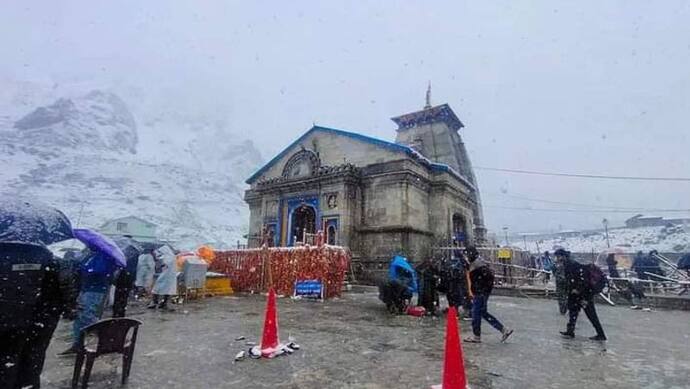  weather report:केदारनाथ यात्रा पर खराब मौसम ने लगाया ब्रेक, कई राज्यों में आंधी-बारिश की चेतावनी