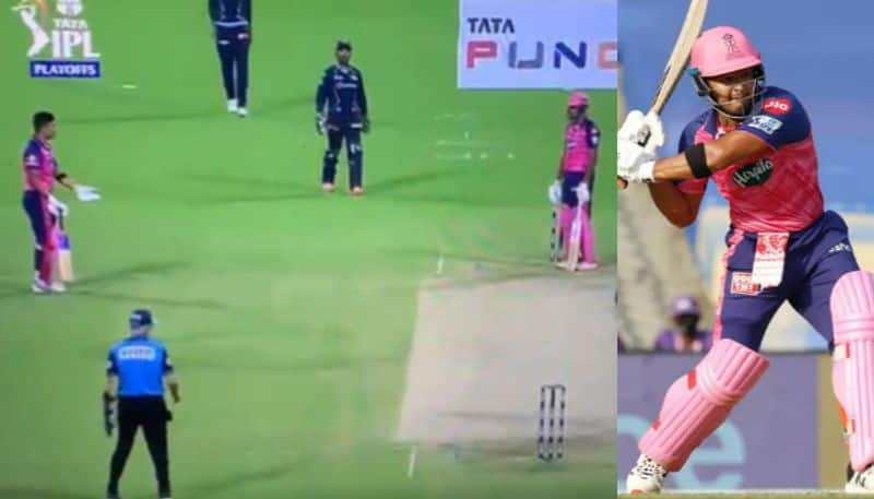 IPL 2022 Watch Riyan Parag frustrated at Ravichandran Ashwin after run out in GT vs RR Qualifier 1