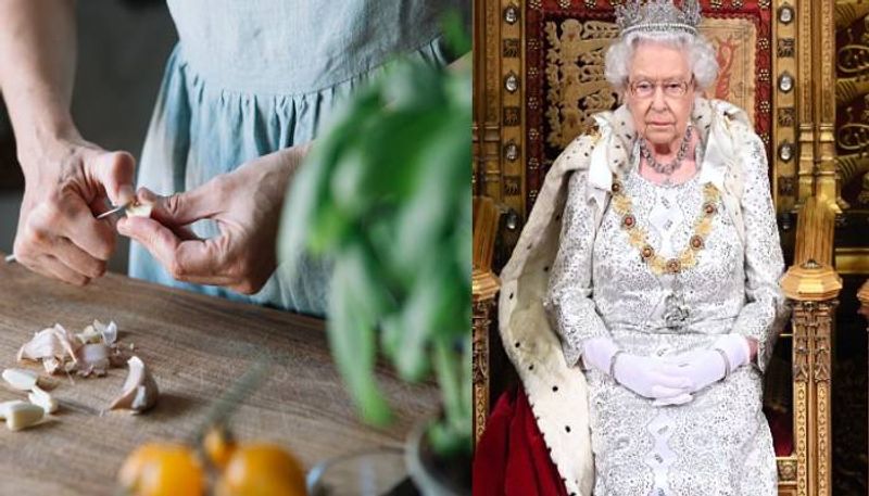 ban on garlic in Buckingham Palace reason 