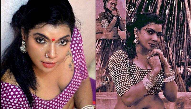 Kaajal Pasupathi makeup resembling Silk Smitha - Netizens are confused by looking at the photos