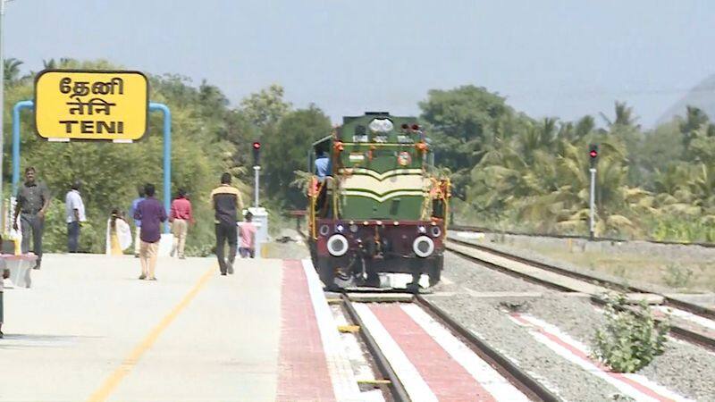 First ever direct train from Theni District to Chennai will also be extended to Bodinayakanur.