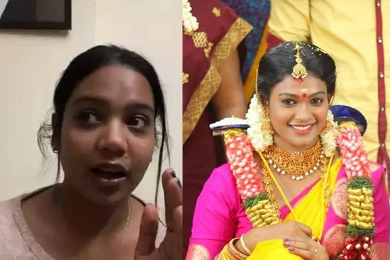 Actress Nakshatra gives explanation about the Sreenidhi's allegations about her husband