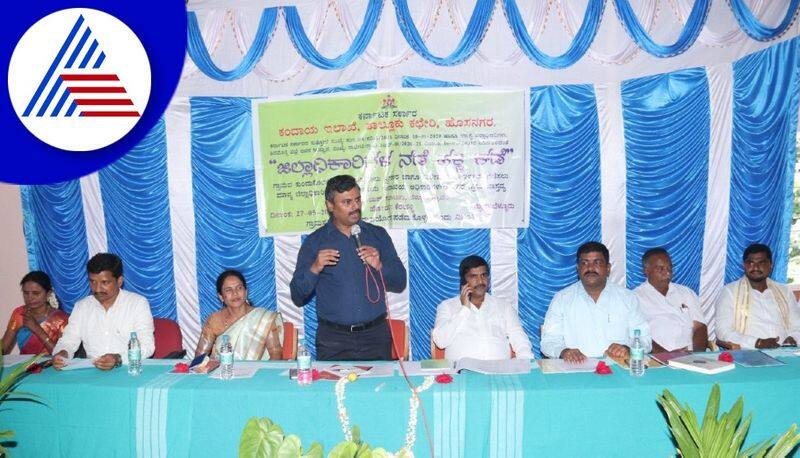 jilladikarigala nade halli kade programme in shivamogga district gvd