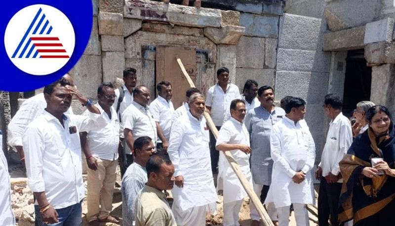 koppal temple rejuvenation controversy Got a political turn gow