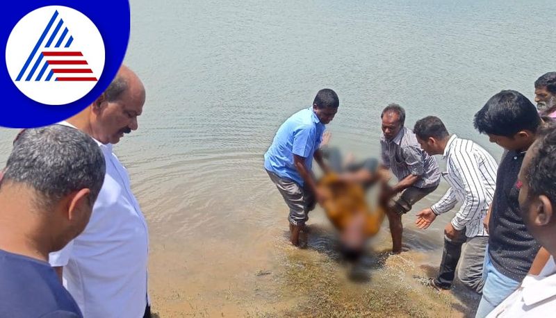 Man Died Who Went To Fish Catching at Bhadra River in Chikkamagaluru gvd