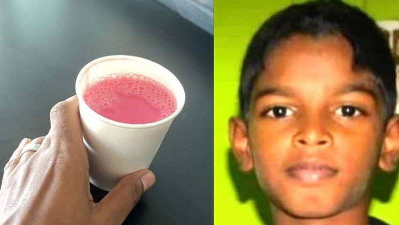 Boy dies after drinking Rose Milk in chennai