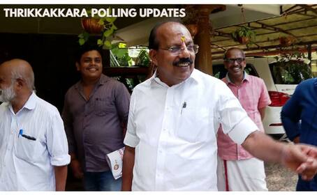 Thrikkakkara By Election A N Radhakrishnan And Police Face To Face