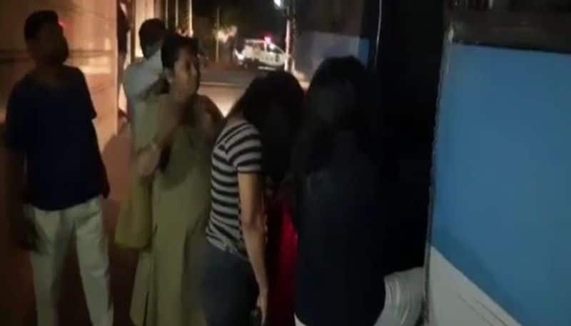 hyderabad taskforce police raids another pub at secunderabad