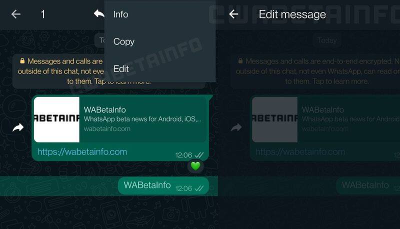 WhatsApp tip: How to quickly edit messages on the app