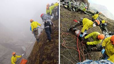 जहां गिरा था नेपाल में प्लेन,वहां पहुंचना कितना खतरनाक था, देखिए Pics, शेरपा ही थे, जो सेना को वहां ले गए  