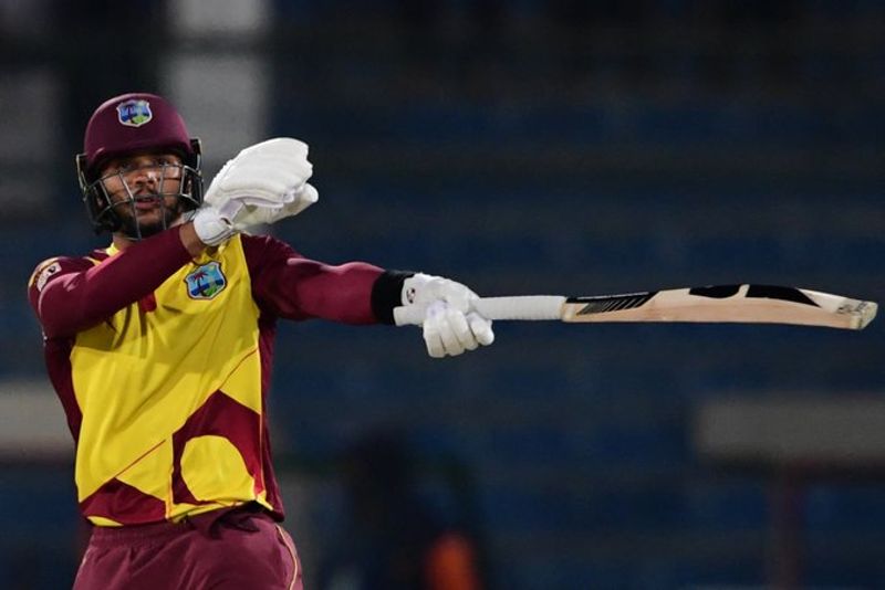 west indes won over sri lank by five wickets in first t20