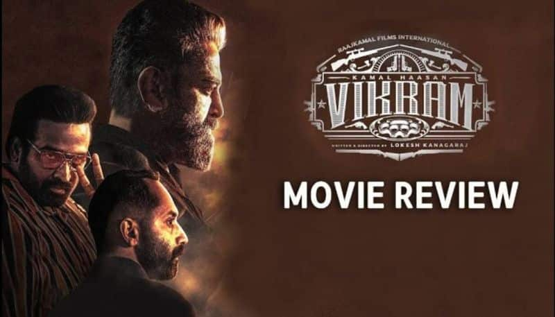 Kamal Haasan Vikram movie review