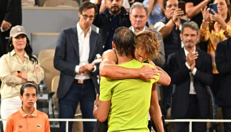 French Open 2022 Mens singles semi finals Alexander Zverev injured Rafael Nadal into Final 