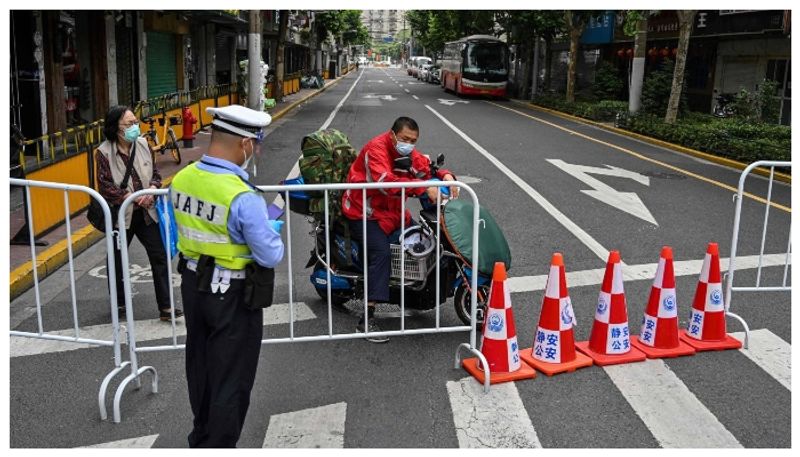 Lockdown again in China sealed off Shanghai