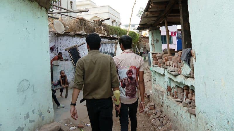 Ahmedabad slum which construct wall before Trump visit asks drinking water 